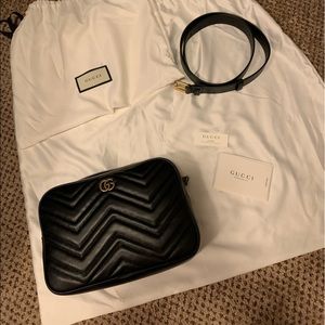 Gucci Marmont belt bag fanny